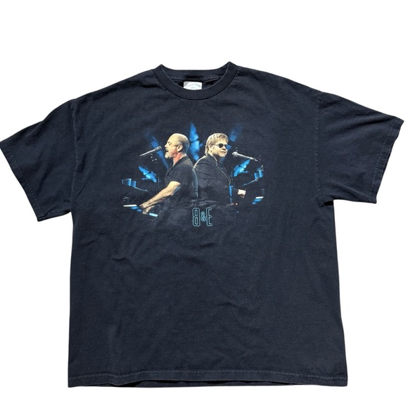 Billy Joel Elton John Other - Billy Joel Elton John Face 2 Face 2003 Tour Shirt